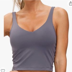 The Gym People Vintage Purple Workout Top - Size Large